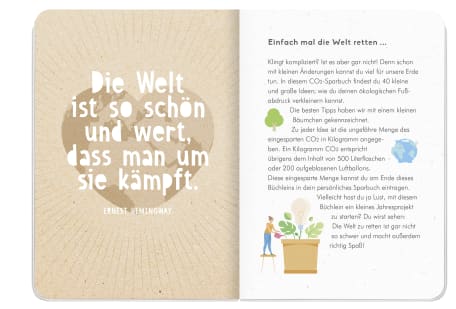 Pattloch Verlag Das CO2-Sparbuch