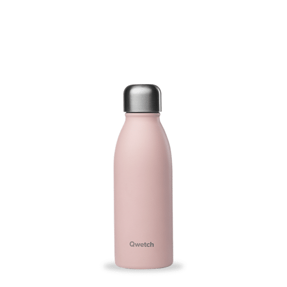 Qwetch Trinkflasche ONE – Pastell Rosa