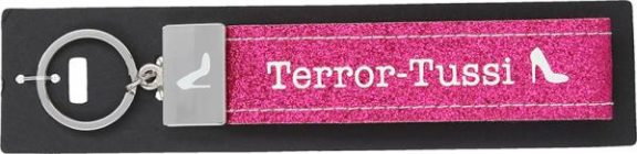 Depesche Glücksfilz Schlüsselband „Terror-Tussi“