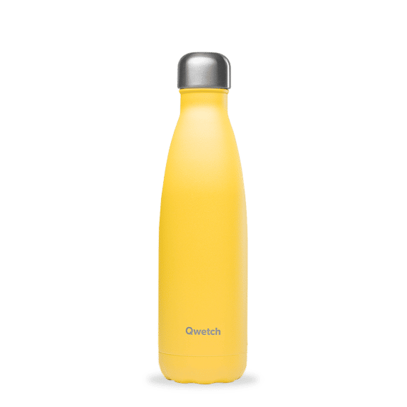 Qwetch Thermoflasche – Pop Gelb
