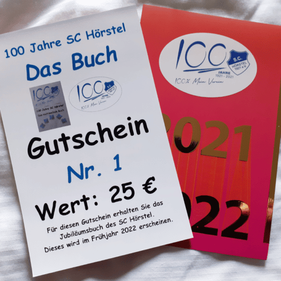 100 Jahre SC Hörstel - Das Buch - Gutschein