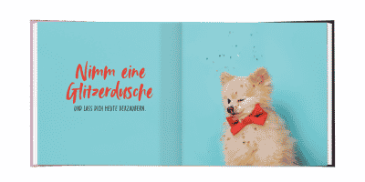 Grafik Werkstatt Minibuch "Du bist einzigartig-Happy Birthday"