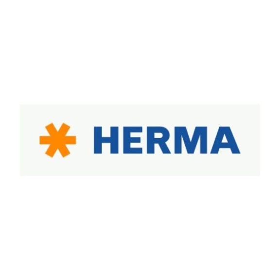Herma Buchschoner Basic mit Lasche, Farblos Transparent