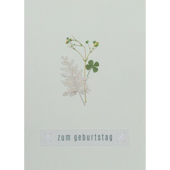 Räder Blumengruss. Glückwunschkarte "Zum Geburtstag"