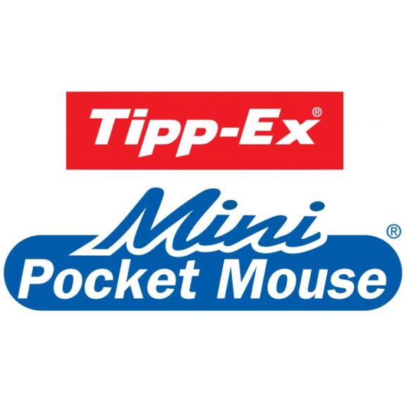 Tipp-Ex Korrekturroller Mini Pocket Mouse, 6 m x 5 mm, weiß