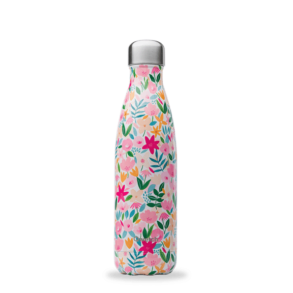 Qwetch Thermoflasche – Flora Rosa