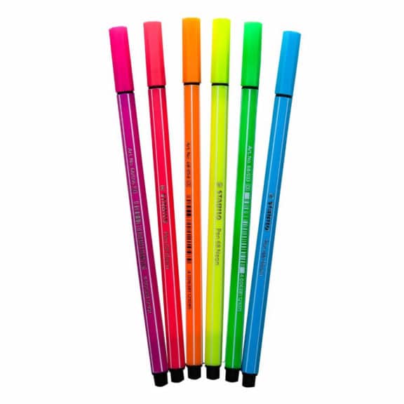 Stabilo Premiuim-Filzstift Pen 68, neon 1mm