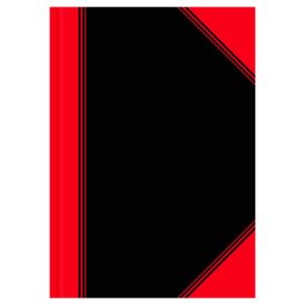 Landré China Kladde, A5, 96 Blatt, schwarz/rot