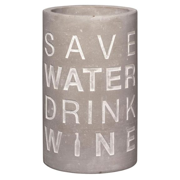Räder, Weinkühler "Save Water Drink Wine "