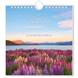 Grafik Werkstatt Postkartenkalender 2023 Lichtblicke FSC Mix, NC-COC-026121