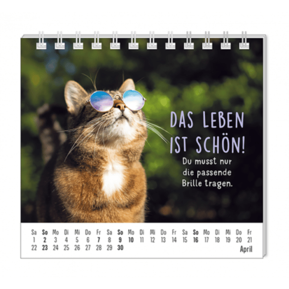 Grafik Werkstatt Mini-Kalender 2023 Happymacher FSC Mix, NC-COC-026121