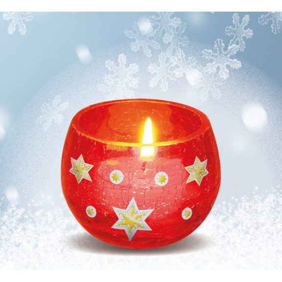Herma Weihnachts-Sticker DECOR "Sterne" silber Holographie 1 Blatt à 19 Etikettten
