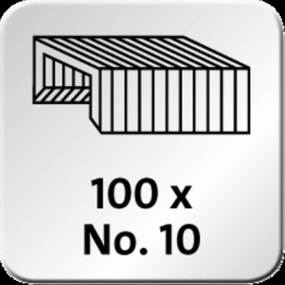 Novus Heftgerät E15, 15 Blatt 37 mm Einlegetiefe
