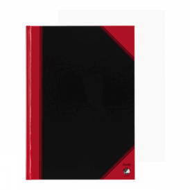 Landré China Kladde, A4, 96 Blatt, schwarz/rot