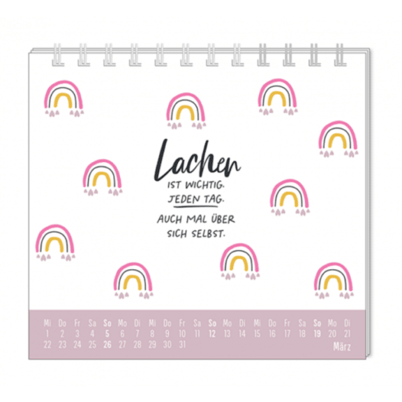 Grafik Werkstatt Mini-Kalender 2023 Der beste Tag FSC Mix, NC-COC-026121