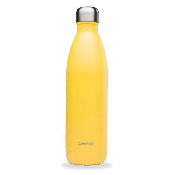 Qwetch Thermoflasche – Pop Gelb