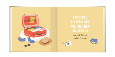 Grafik Werkstatt Minibuch "Für dich eine extra Portion Glück!"