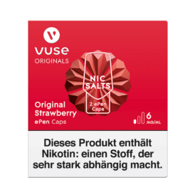 Vuse ePen Original Strawberry Nic Salts 2 Caps