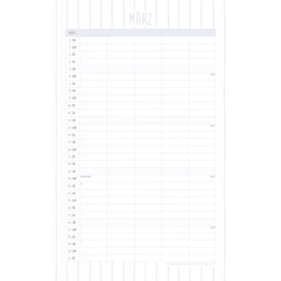 Grafik Werkstatt Premium-Familienplaner 2023 FSC Mix, NC-COC-026121