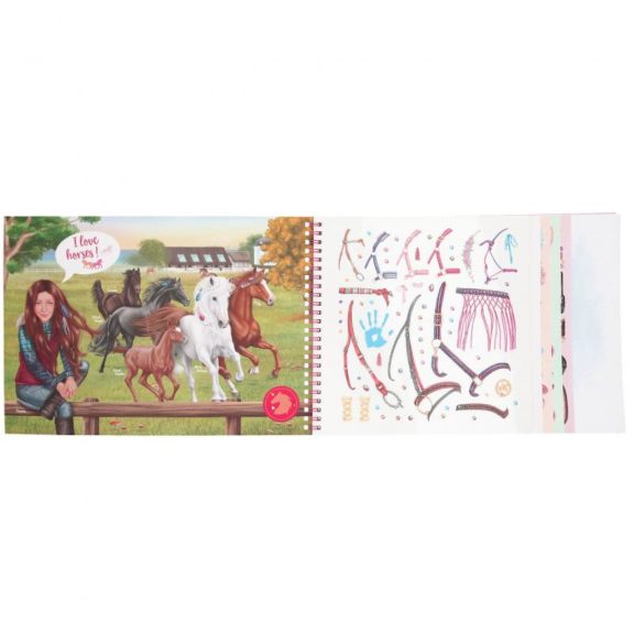 Depesche Miss Melody Style your Horse Malbuch