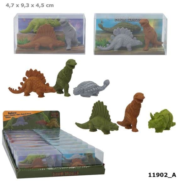 Depesche Dino World Dino-Radierer Set