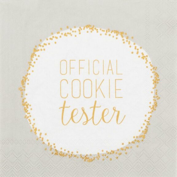 Räder Servietten "Official Cookie Tester"