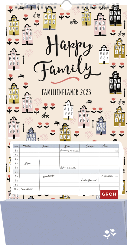 Groh Happy Family - Familienplaner 2023