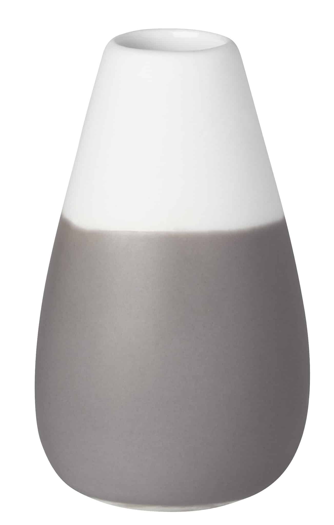 Räder Mini Pastellvasen grau "Set aus 4"