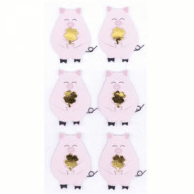 Artoz 3D Sticker Glüksschwein