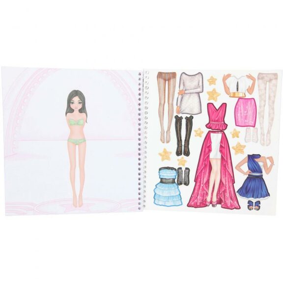 Depesche TOPModel Dress Me Up Stickerbuch GLAMOUR