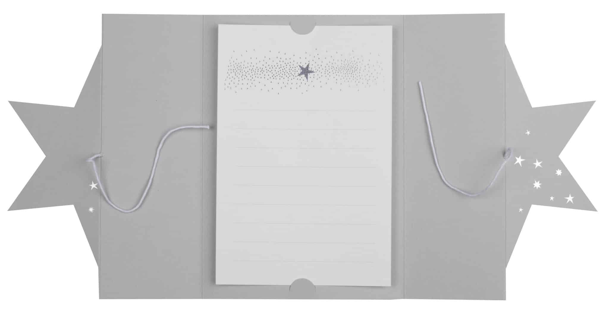 Räder Weinachtszeitkarte "Stern"