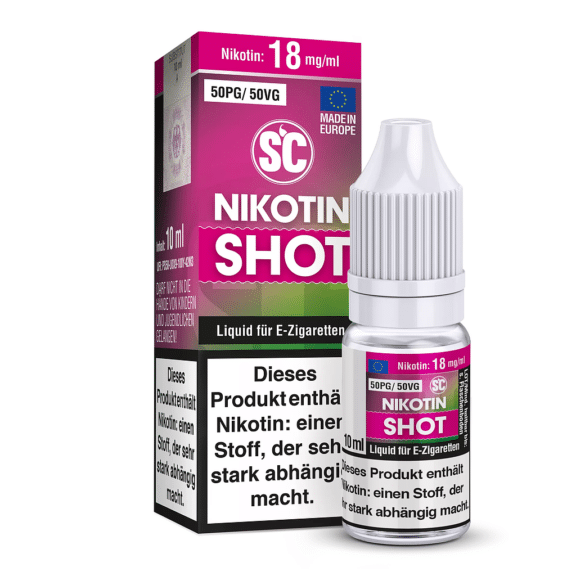 SC Nikotin Shot 10 ml 50PG / 50 VG