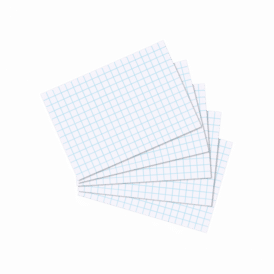 Herltiz Karteikarten A7 weiß 100 Stück