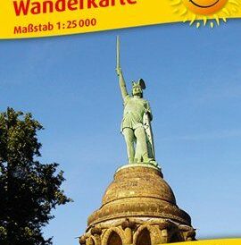 Hermannsweg, Wanderkarte 1:25.000