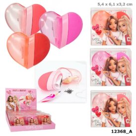 Depesche TOPModel 2in1 Herz Radierer & Anspitzer ONE LOVE