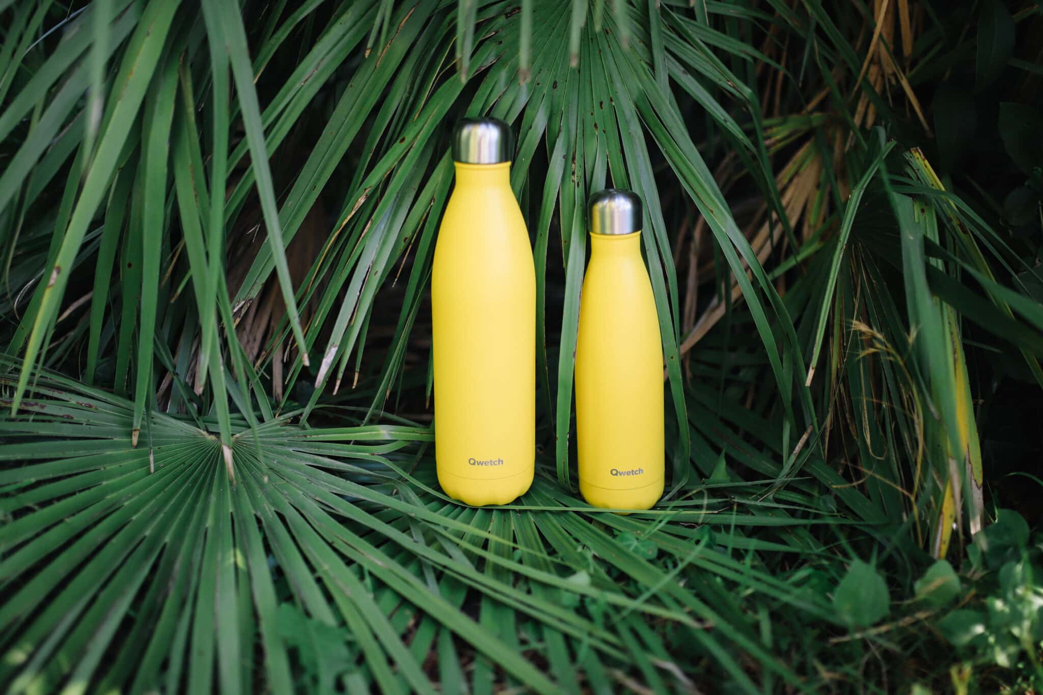 Qwetch Thermoflasche – Pop Gelb