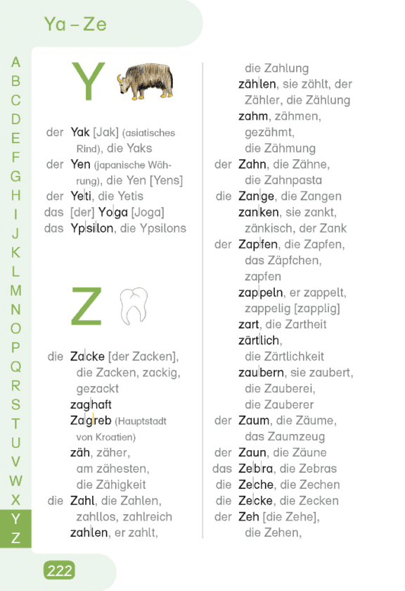 Wörterbuch für die Grundschule (mit Englischteil)