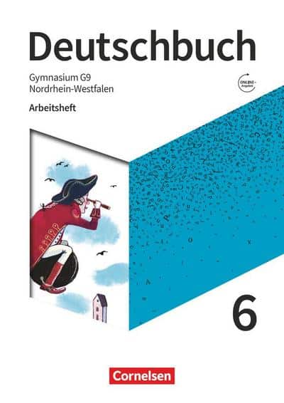 Deutschbuch Gymnasium 6. Schuljahr - NRW - Arbeitsheft mit Lösungen