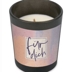 Grafik Werksatt Wohlfühl-Kerze " für dich "