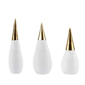 Räder Porzellangeschichten Figuren Set "Santa Set aus 3"