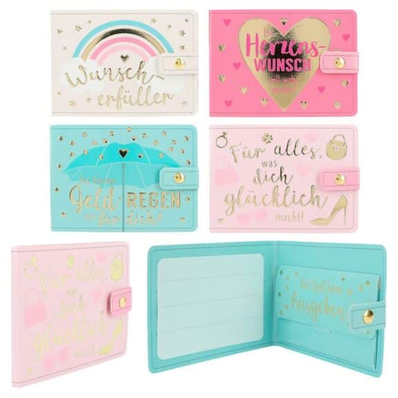 Depesche Wunscherfüller Papier - Geldbörse Glamour