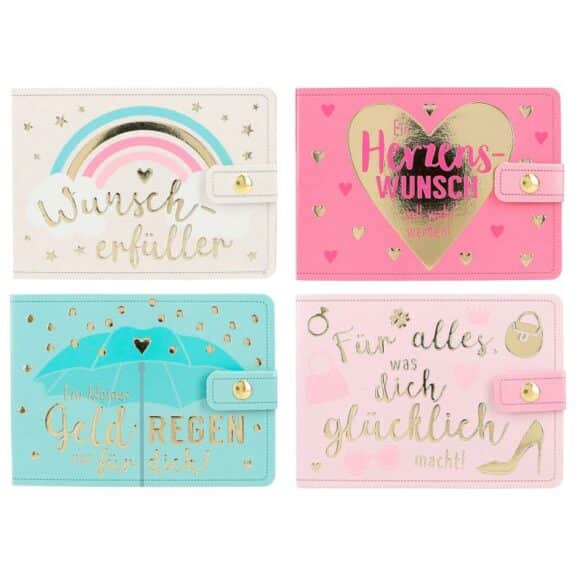 Depesche Wunscherfüller Papier - Geldbörse Glamour