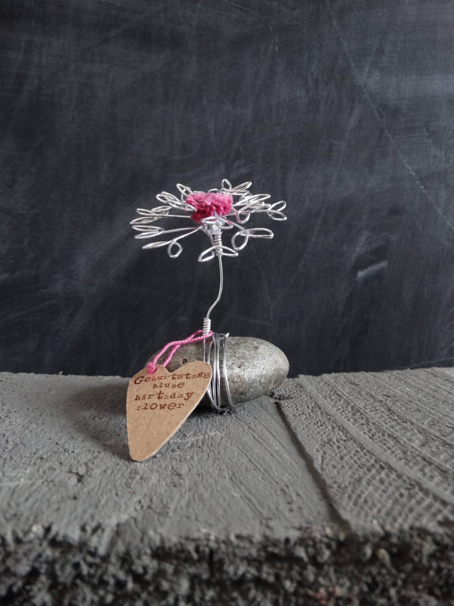 Good old friends, Glücksblumen Steine.