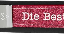 Depesche Glücksfilz Schlüsselband „Die Beste“