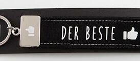 Depesche Glücksfilz Schlüsselband „Der Beste“