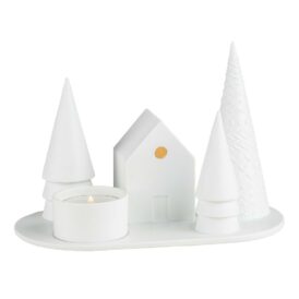 Räder Wintermärchen Kerzenhalter "Waldhütte"