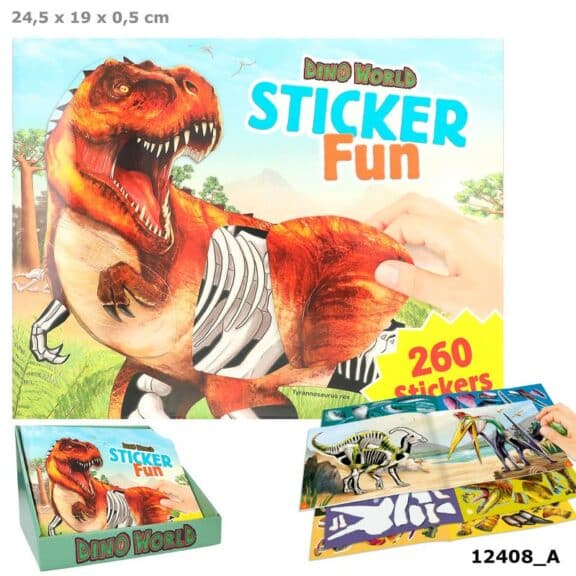 Depesche Dino World Sticker Fun neu