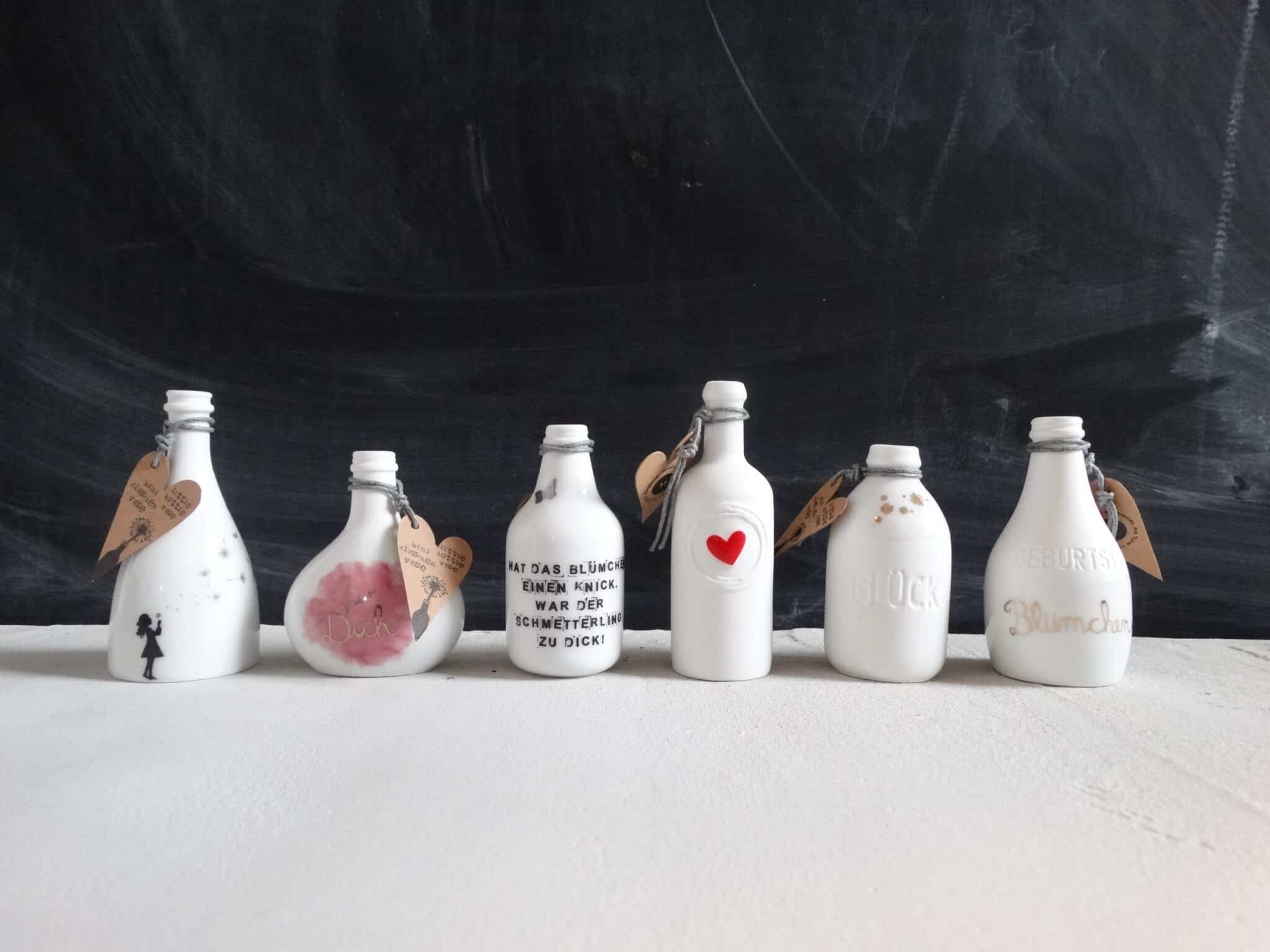Good old friends, Mini Flaschenvasen