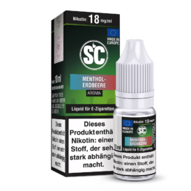 SC Liquid Menthol - Erdbeere 10 ml