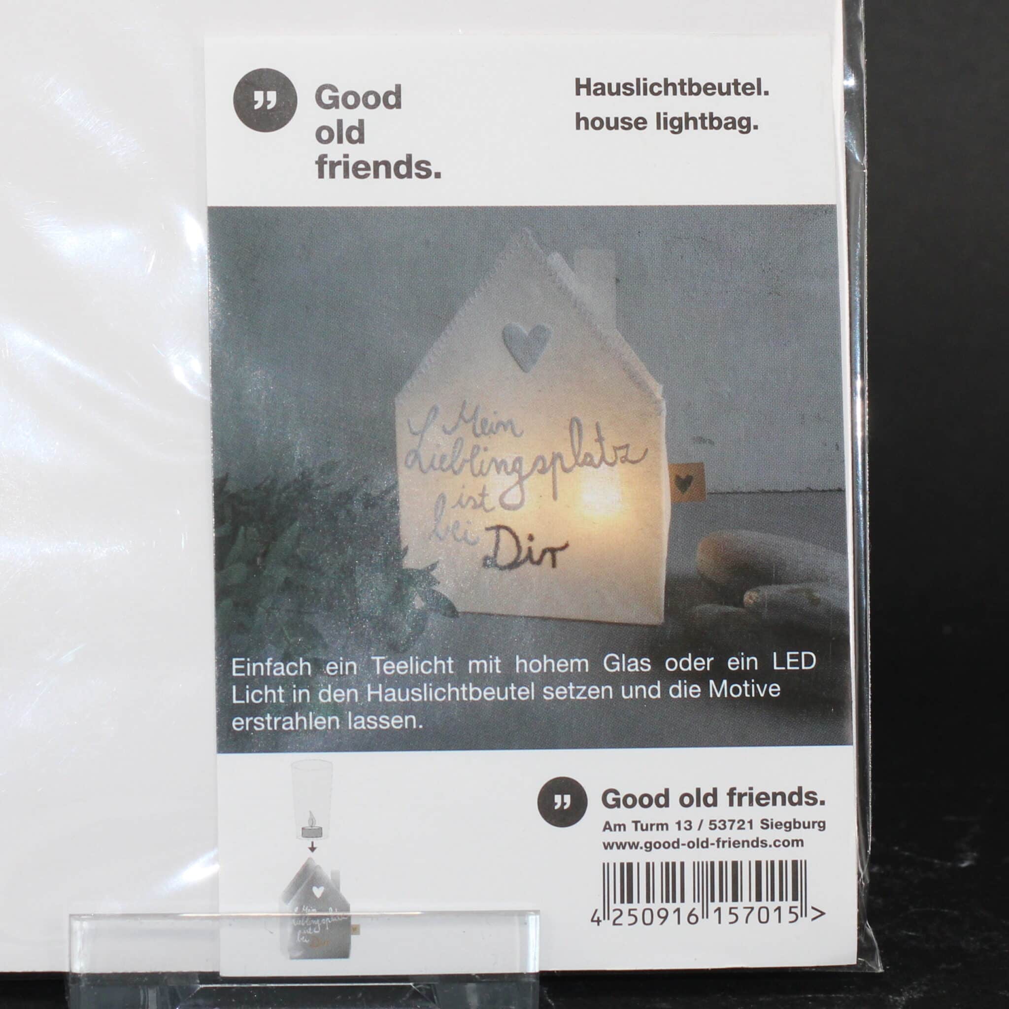 Good old friends Hauslichtbeutel